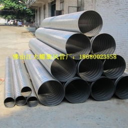 定做螺旋風管，信賴江大螺旋風管廠——交貨期快，質量保證